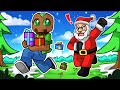 ROBAMOS LOS REGALOS DE PAPÁ NOEL EN MINECRAFT! 🎁🎅