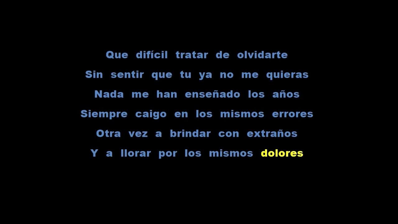 EN EL ULTIMO TRAGO / Vers. Buika Valdes / Karaokes y Pistas Personalizadas para Cantantes EN EL ULTIMO TRAGO / Vers. Buika Valdes / Karaokes y Pistas Personalizadas para Cantantes