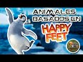 animales vida real: Los animales de Happy Feet