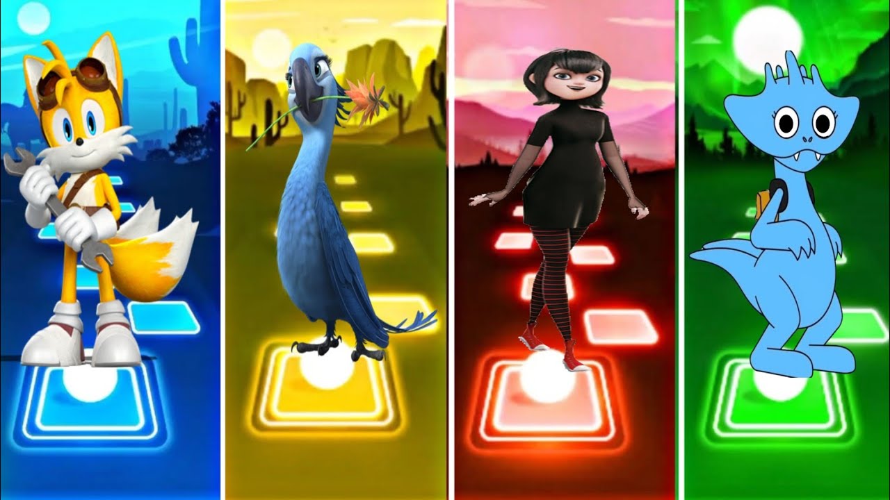 Crazy Tails🆚RIO🆚Hotel Transylvania 3🆚Zoonomaly GameToons💥Who is best ...