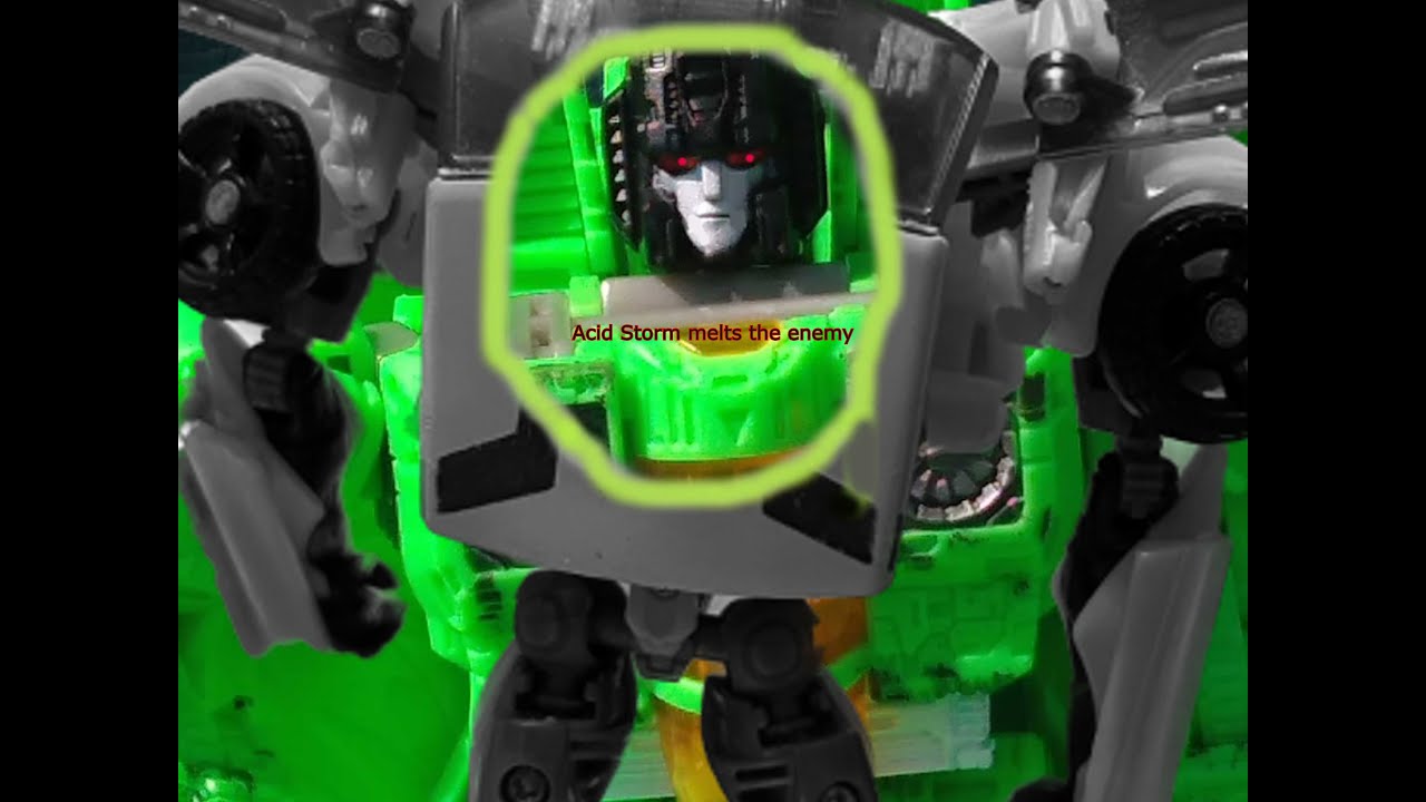 Acid Storm Melts through the enemy