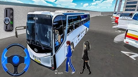 New Kia Express Bus Simulator 2025 - 3D Driving Class Android ios - Bus Game Android gameplay