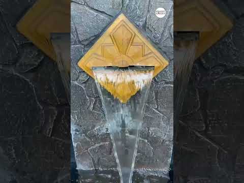 Video: Vonkajšie nástenné fontány – informácie a tipy na stavbu záhradných nástenných fontán