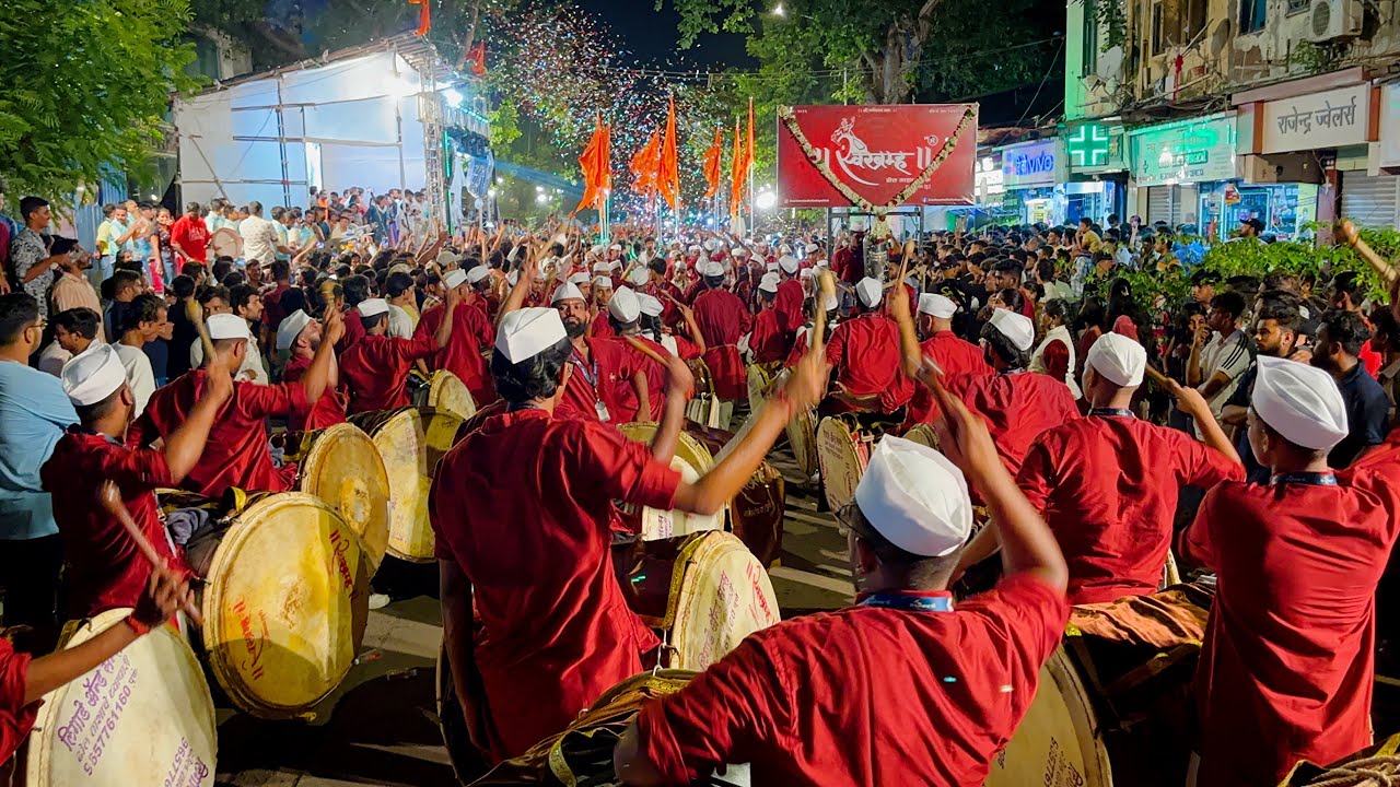 Swarbramha Dhol Tasha Pathak, Nalasopara | Tardeo Cha Raja Padya Pujan 2025 | Mumbai Ganapati 2025