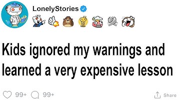 [FULL STORY] Kids ignored my warnings and learned a very expensive lesson