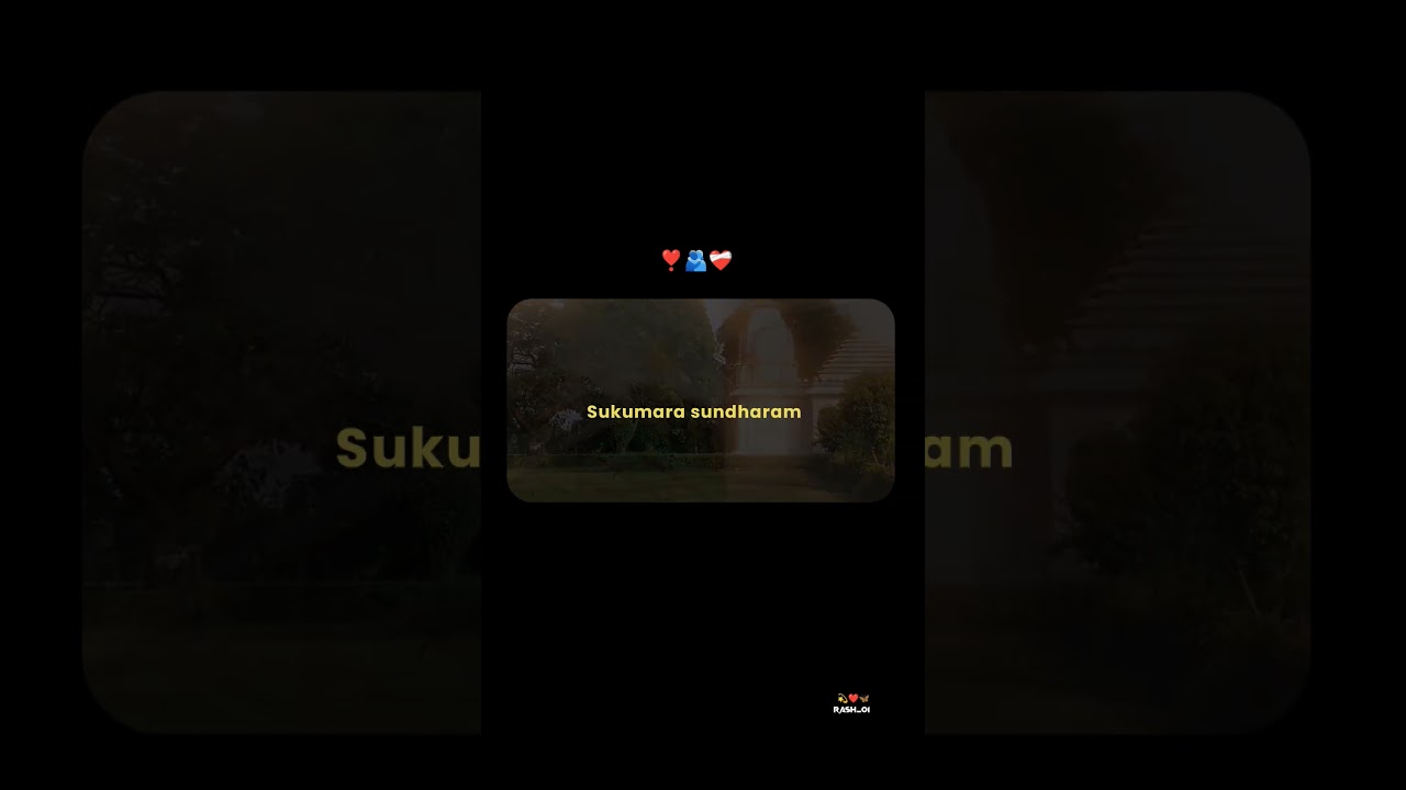 Gudilo Badilo Madilo ❣️ treding song WhatsApp status lyrics video 💫 