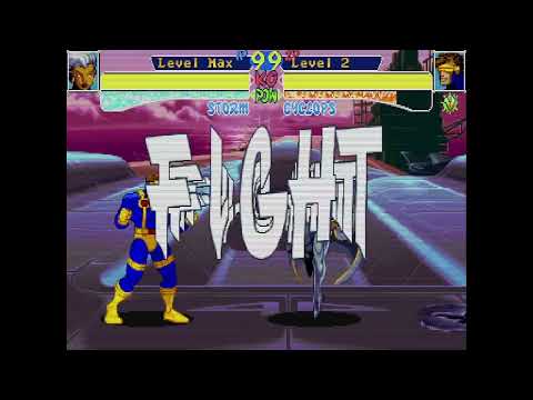 X-Men: Children of the Atom - Storm vs. Cyclops 2
