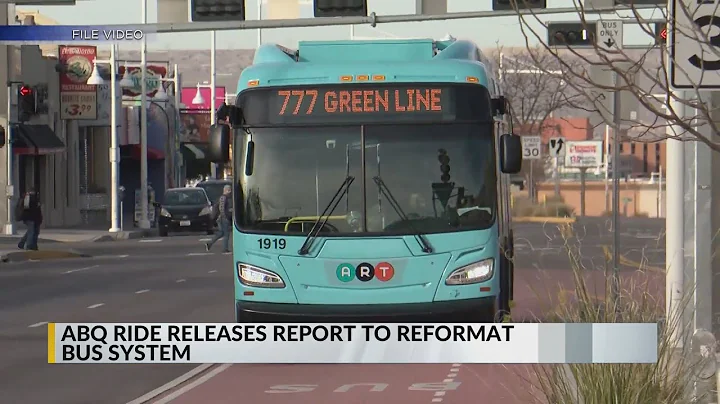 ABQ Ride releases Recovery Network Report to reformat bus system - DayDayNews