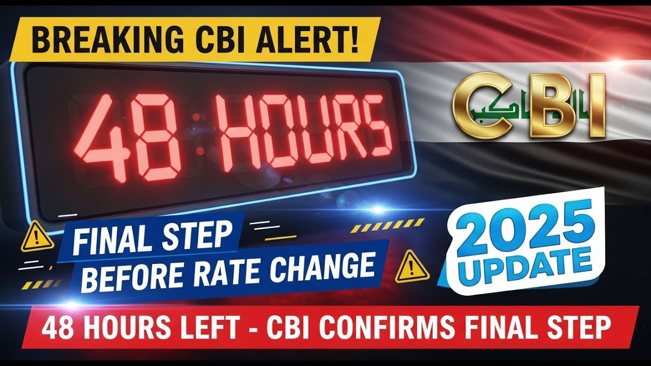 IRAQ DINAR RV TONIGHT! 48-Hour COUNTDOWN To Life-Changing Wealth Transfer!