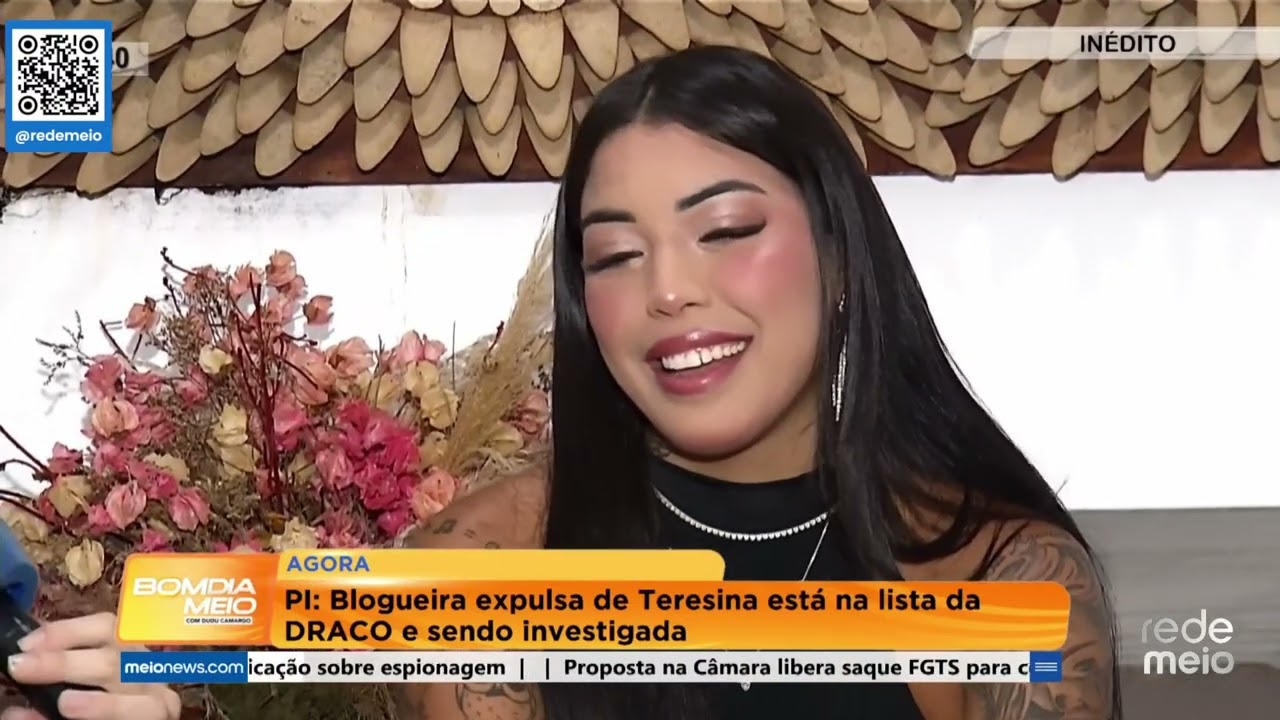 EXCLUSIVO: blogueira expulsa de Teresina volta à cidade e teme ser morta por facção | Bom Dia