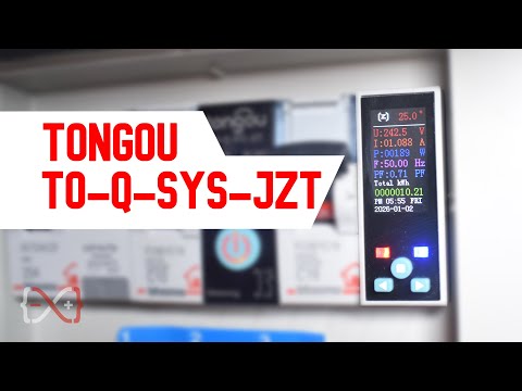 Tongou TO-Q-SYS-JZT: smart meter Zigbee con Display a colori