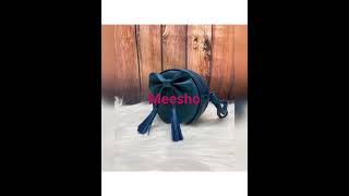 MEESHO best HAND BAG HAUL// under 300 SLING BAG//meesho hand bag review// trending bag// meesho