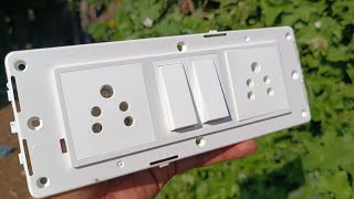Most common used switch board wiring|2sockets+2swithes wiring||2023||House wiring