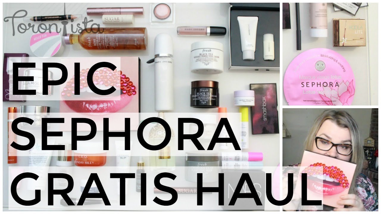 EPIC SEPHORA GRATIS HAUL 3 Over 1800 WORTH OF PRODUCT!!! YouTube