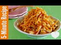 5 MIN Carrot Shirishiri (Local Okinawan Cuisine Recipe) | OCHIKERON | Create Eat Happy :)
