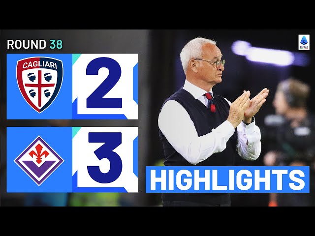 CAGLIARI-FIORENTINA 2-3 | HIGHLIGHTS | Plenty of drama in Ranieri’s last game | Serie A 2023/24 class=