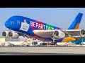 ✈️ AIRSIDE TAKEOFFS & LANDINGS 🇦🇪 Dubai International Airport Plane Spotting [DXB/OMDB]