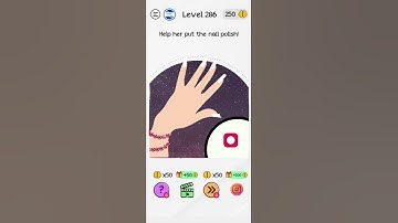 BRAINDOM | LEVEL 286 | HELP HER TO PUT THE NAIL POLISH