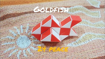 How to make a goldfish with a snake puzzle