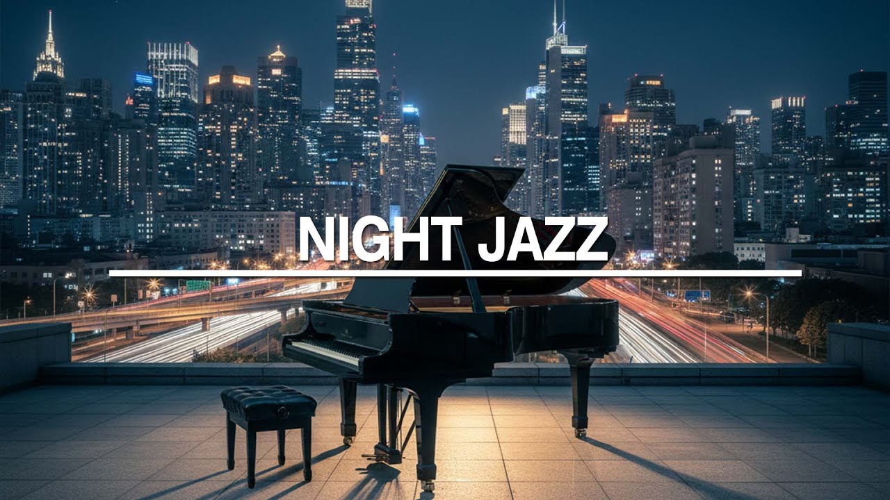 🌙 Night Jazz | Smooth Jazz for Relaxing, Studying & Working