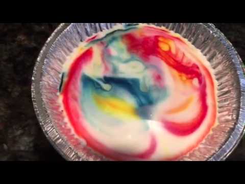 Exploding Milk Rainbow