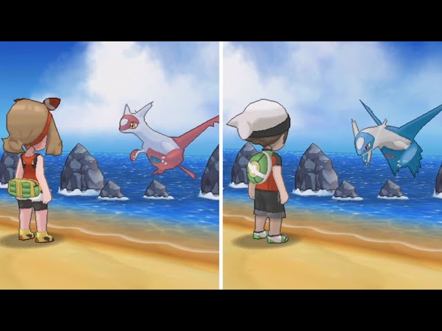 ORAS】ラティアス/ラティオス(南の孤島) 捕獲イベント【オメガルビー