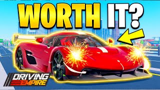 Is The NEW $15,000,000 KOENIGSEGG SADAIR'S SPEAR IN DRIIVING EMPIRE Worth It?