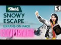 SNOW EXPANSION CONFIRMED- SIMS 4 NEWS 2020/ SNOW ESCAPE TRAILER ANNOUNCED