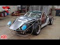 500 junkyard supercar handformed aluminum body  project jigsaw