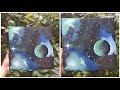 How to Paint a Galaxy ||  starry night