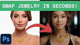 How to Replace Jewelry on a Model in Photoshop – Quick & Easy Tutorial screenshot 5
