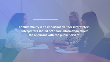 Training Video 1 :  What is Public Service Interpreting