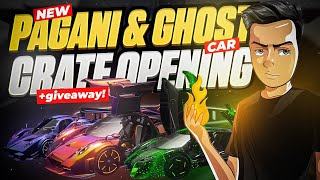 OMG 😱| $90000UC - NEW PAGANI AND GHOST CAR CRATE OPENING | @BattlegroundsMobile_IN VIDEO