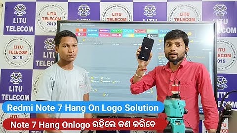 Redmi note 7 Hang On Logo - Emmc Change Process - mobile repairing training