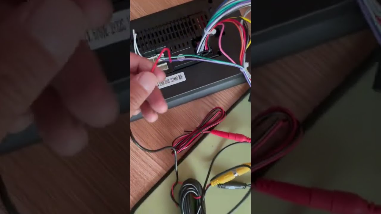 How To Connect Rear View Camera Of XY