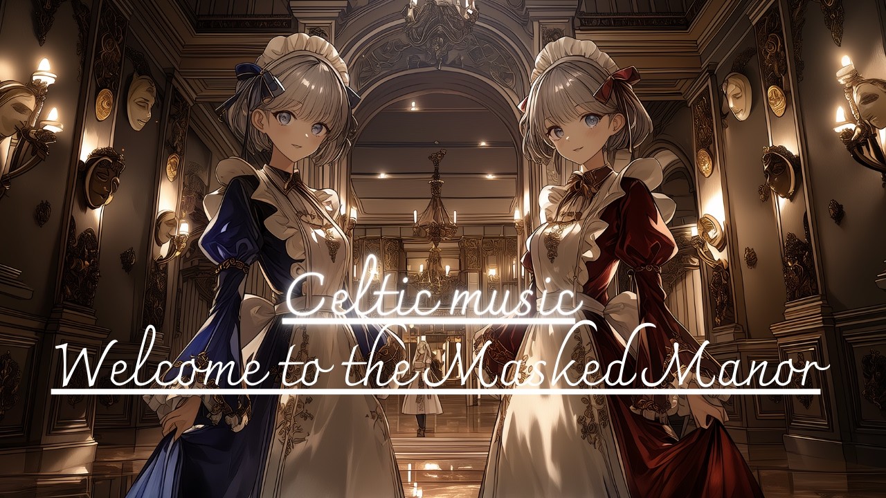 🏰 Кельтская Dark Fantasy Музыка – Добро пожаловать в Дом Масок | Таинственная Фоновая Музыка 🎶