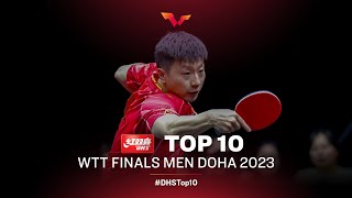 Top 10 Points from WTT Finals Men Doha 2023 | Presented by DHS