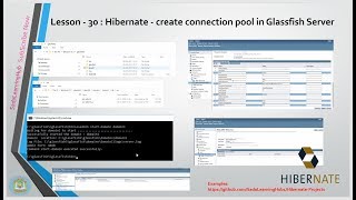 Lesson - 30 : Hibernate - Create connection pool in Glassfish Server