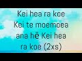 uruwhetū tāne - kei hea rā koe lyrics