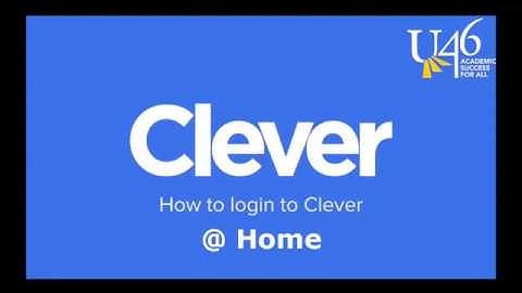 Logging in to Clever at Home