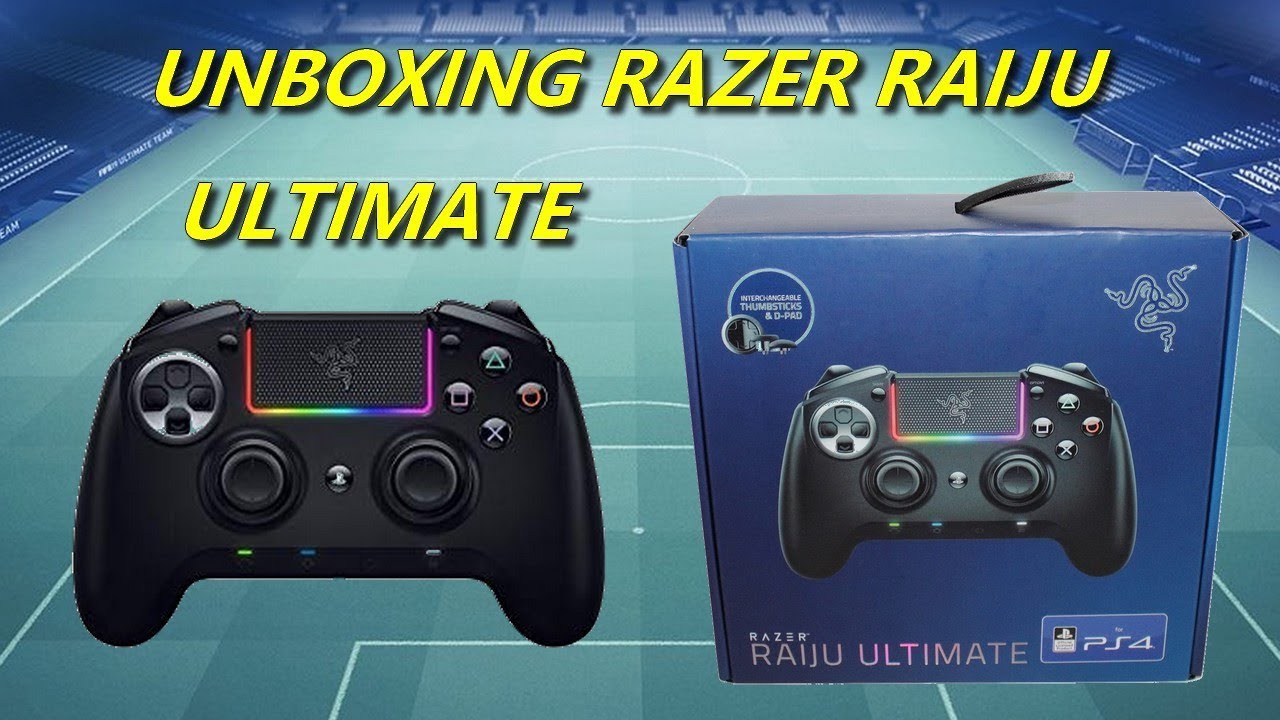UNBOXING RAZER RAIJU ULTIMATE - PS4 - YouTube