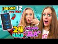 24 ЧАСА ГОВОРЮ ДА МЛАДЩЕЙ СЕСТРЕ ЧЕЛЛЕНДЖ! Купила IPHONE 12 PRO MAX и Потратила кучу денег!