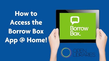 How to Access Borrow Box App @ Home - Fairfield City Open Libraries