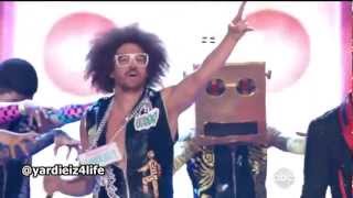 LMFAO - Party Rock Anthem / Sorry For Party Rocking / Sexy and I Know It HD (Live Billboard 2012) Resimi