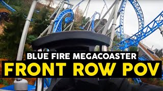 Blue Fire | Front Row POV | Europa Park