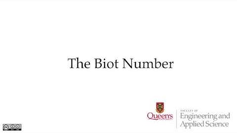 The Biot Number