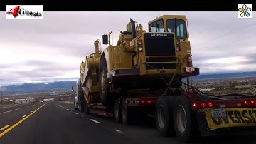 CAT 631E SCRAPER ~ OVERSIZE LOAD