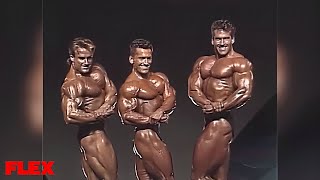 Lee Labrada vs Bob Paris vs Francis Benfatto ( Pre-Judging ) Mr Olympia 1991