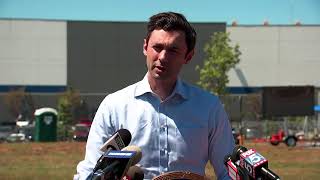 WATCH LIVE: Sen. Ossoff addresses Palmetto postal center mailing delays