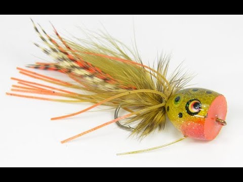 Prepping Popper Heads for Bass Flies 